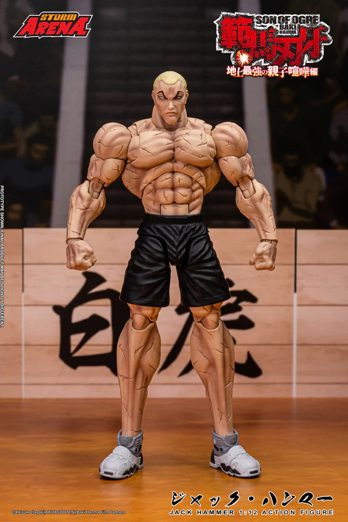 Baki Hanma Son of Ogre Jack Hammer By Storm Collectibles