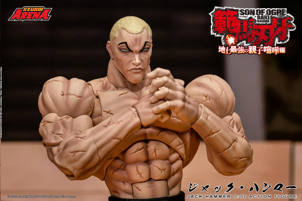 Baki Hanma Son of Ogre Jack Hammer By Storm Collectibles