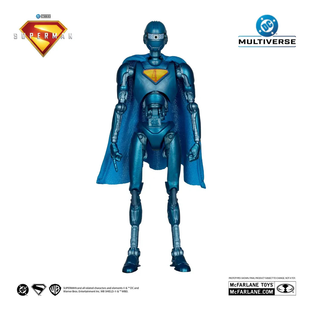 Superman Robot Deluxe Theatrical Edition Action Figure (Platinum)