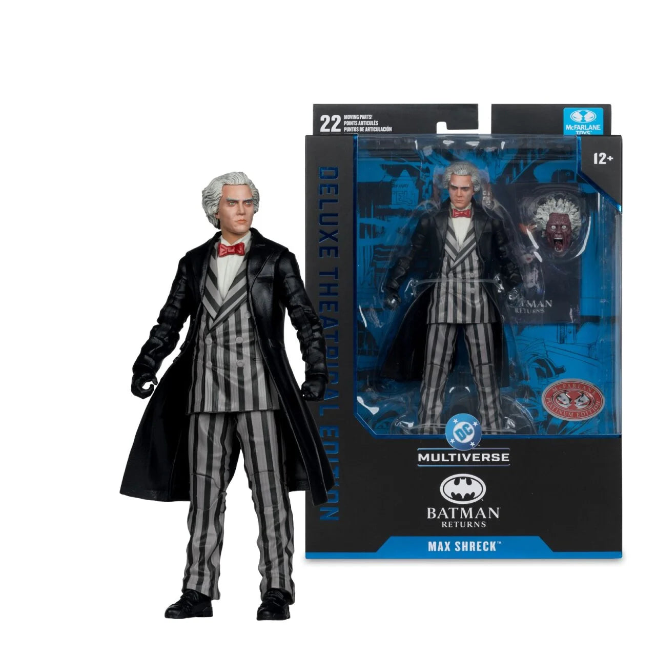 Max Shreck (DC Multiverse: Deluxe Theatrical Edition Batman Returns) 7" Red Platinum Edition Action Figure