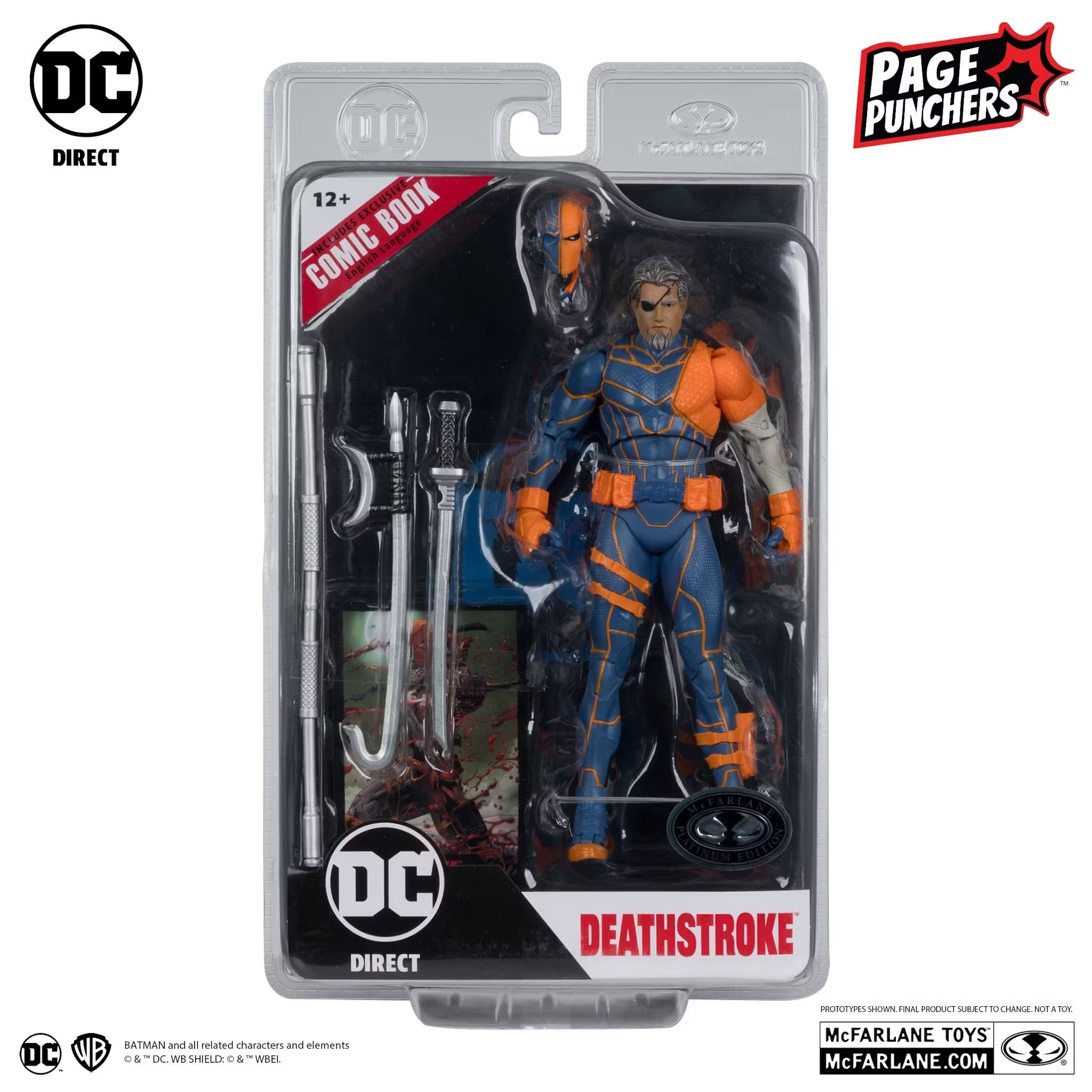 Deathstroke (DC Page Punchers: DC Rebirth) Platinum Figure