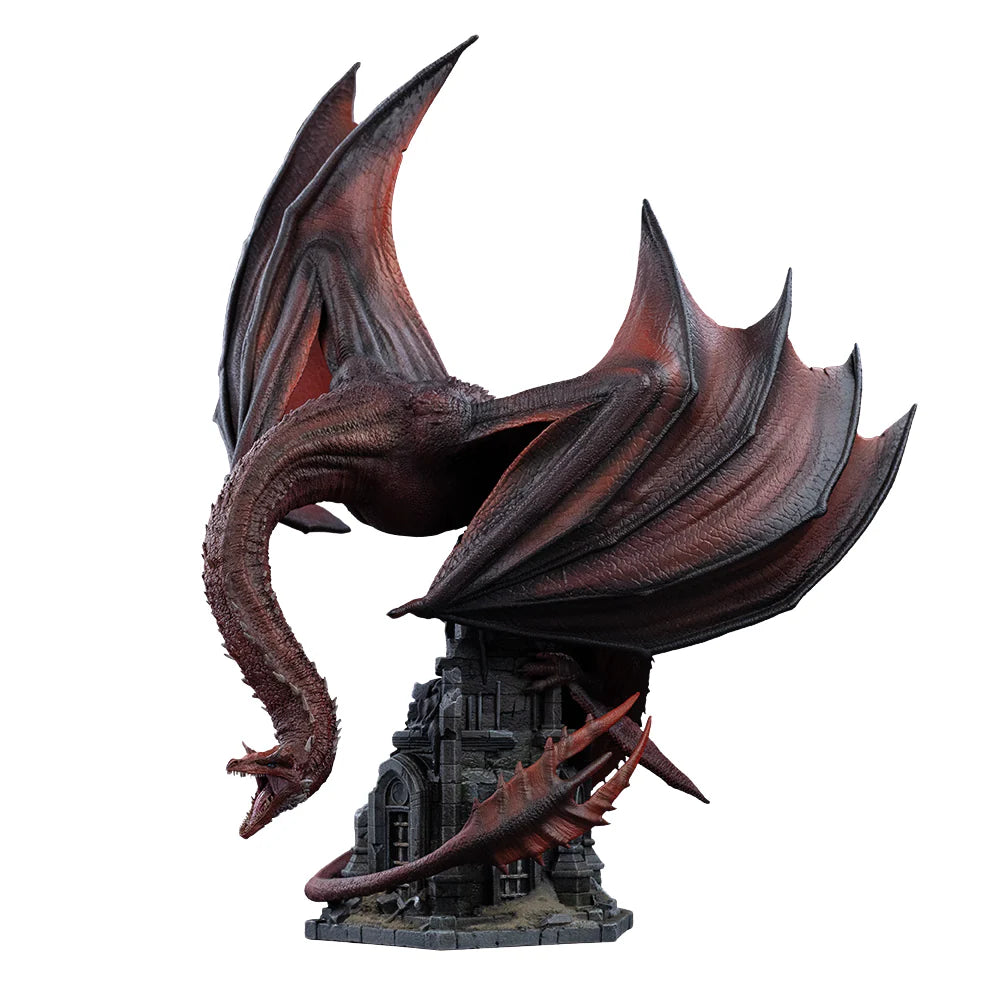 Caraxes Statue Icons House of the Dragon by Iron Studios