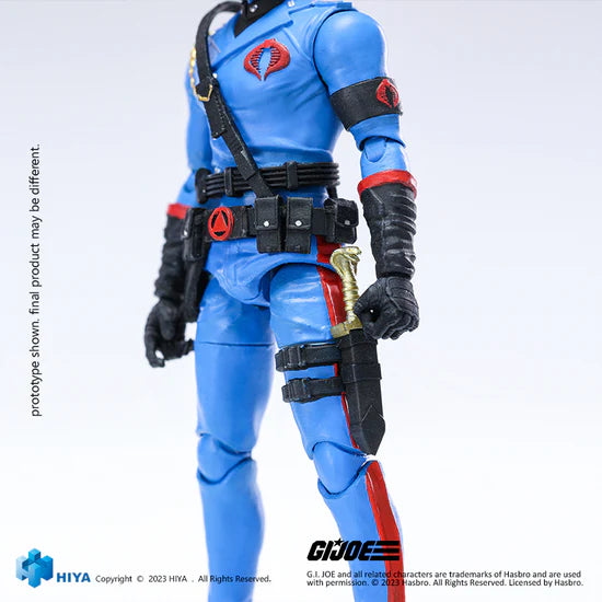 HIYA Exquisite Mini Series 1/18 Scale G.I.Joe Cobra Commander Action Figure