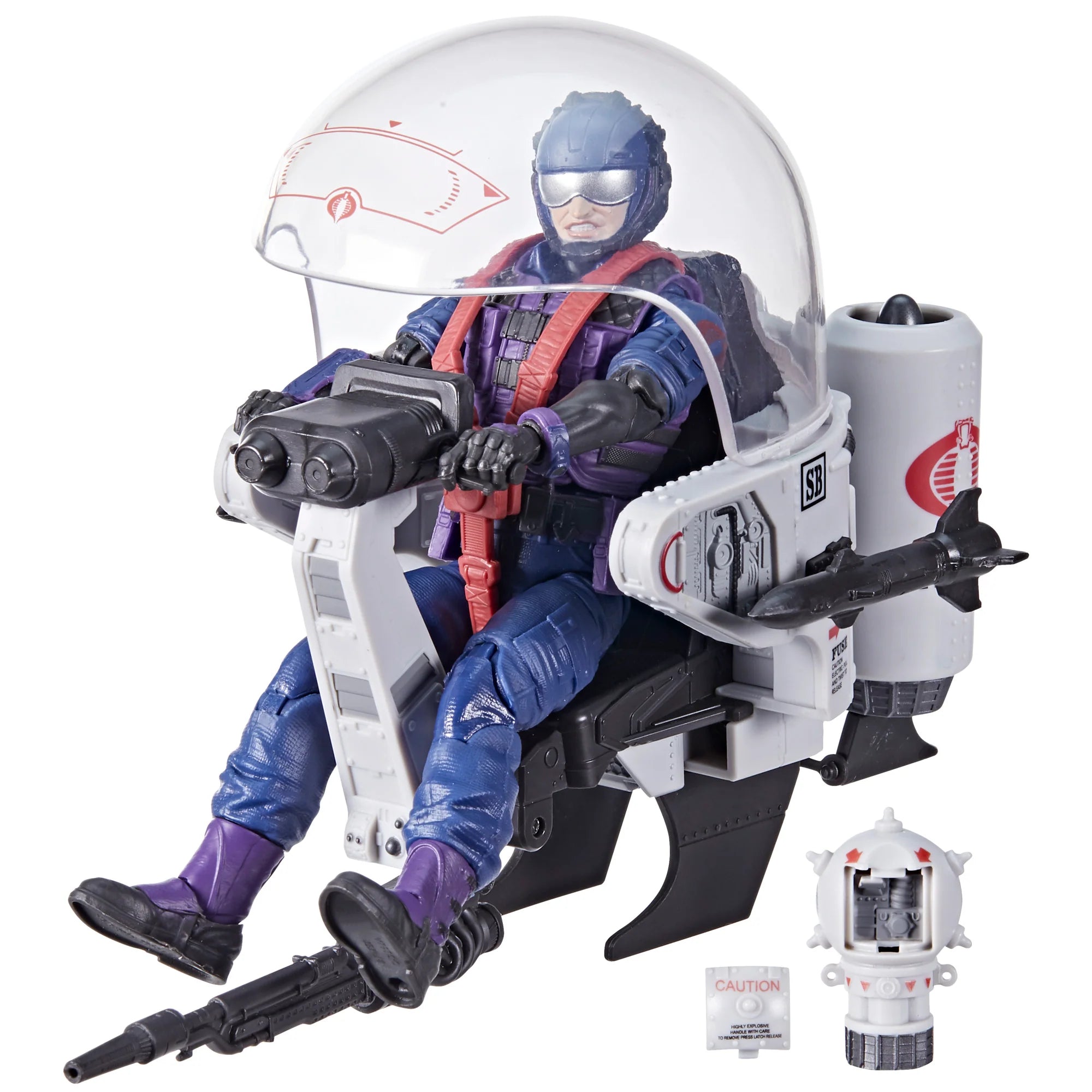 G.I. Joe Classified Series Tele-Viper & Cobra Flight Pod (Trubble Bubble), 79