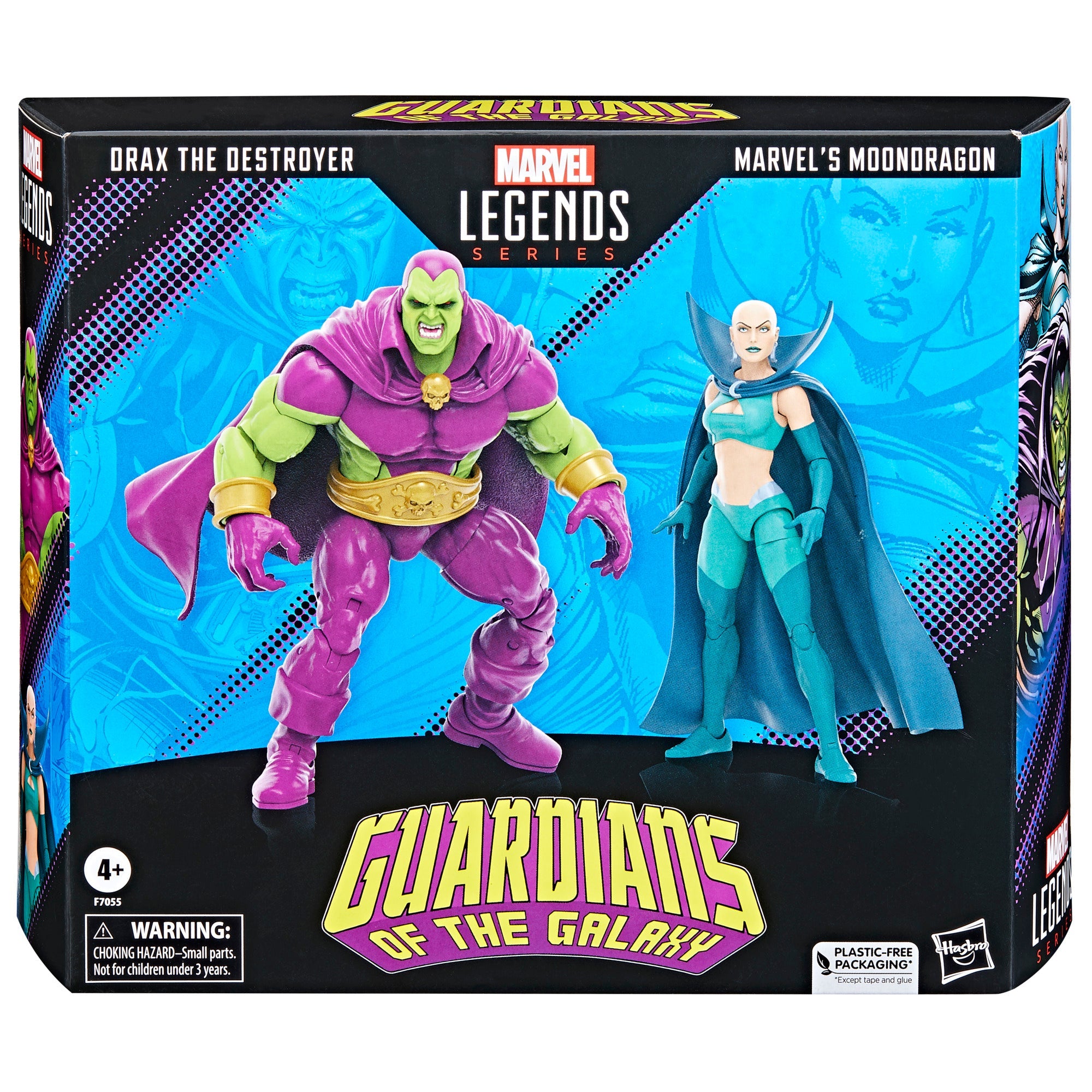 Marvel Legends Drax the Destroyer and Marvel's Moondragon