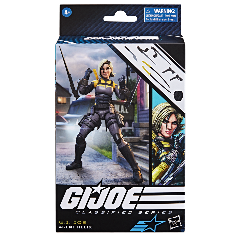 G.I. Joe Classified Agent Helix, 104 Action Figure