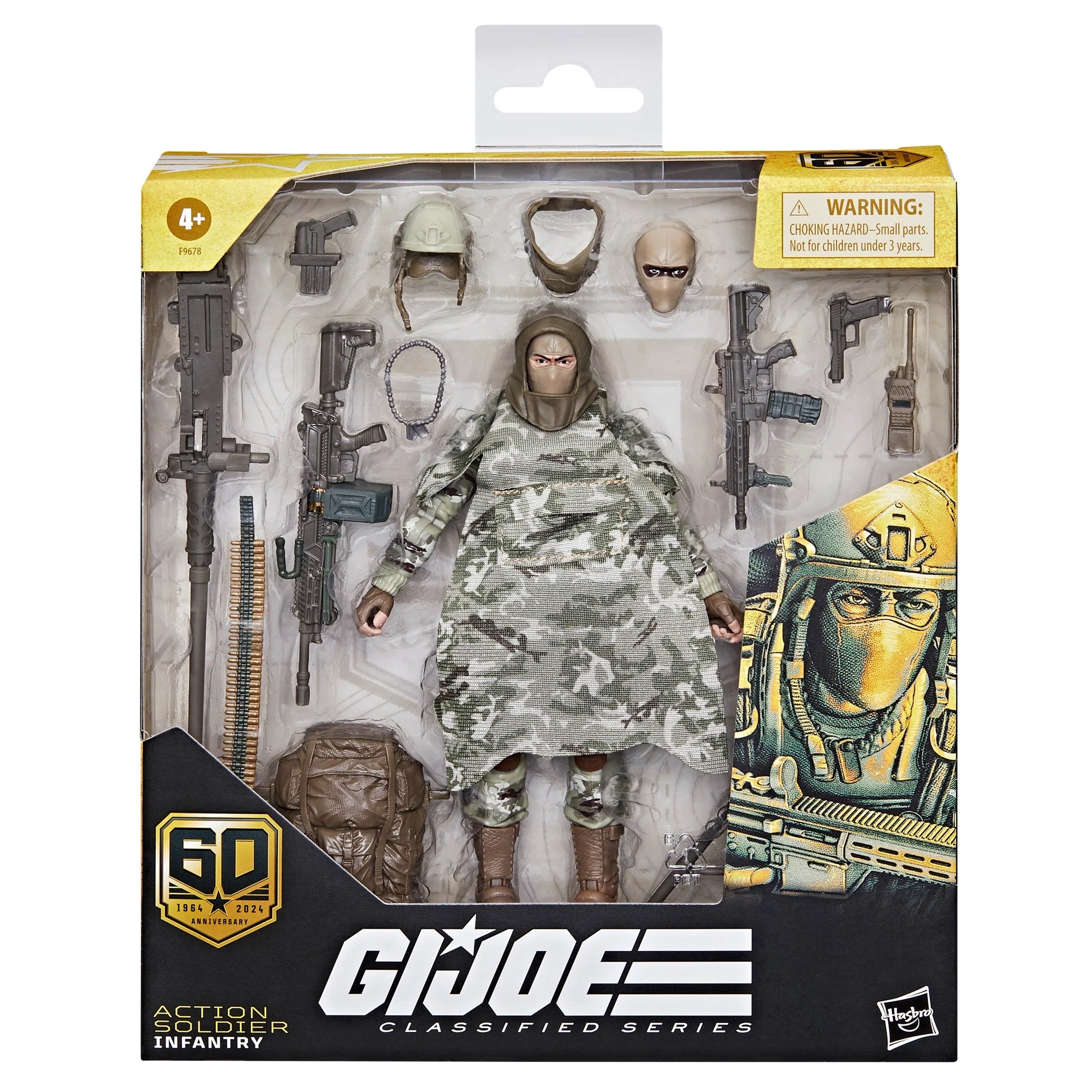 G.I. Joe Classified Series: 60th Anniversary Action Soldier Infantry