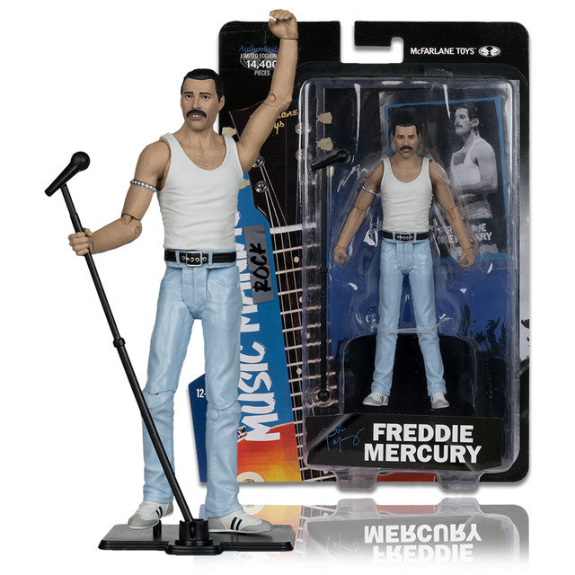 Freddie Mercury (Music Maniacs: Rock) 6" Posed Figure