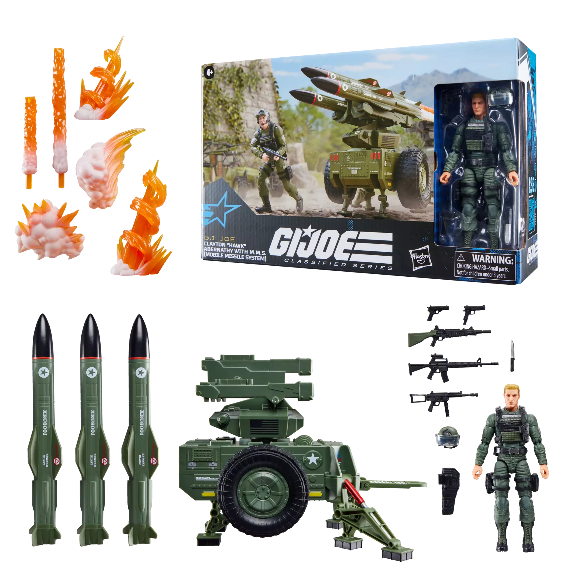 G.I. Joe Classified Series #182 Clayton “Hawk” Abernathy with M.M.S. (Mobile Missile System)