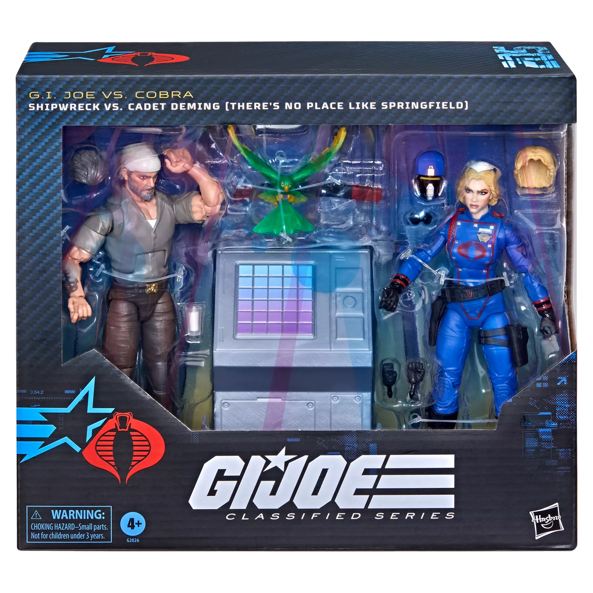 G.I. Joe Classified Series #205, Shipwreck Vs. Cadet Deming (There’s No Place Like Springfield)