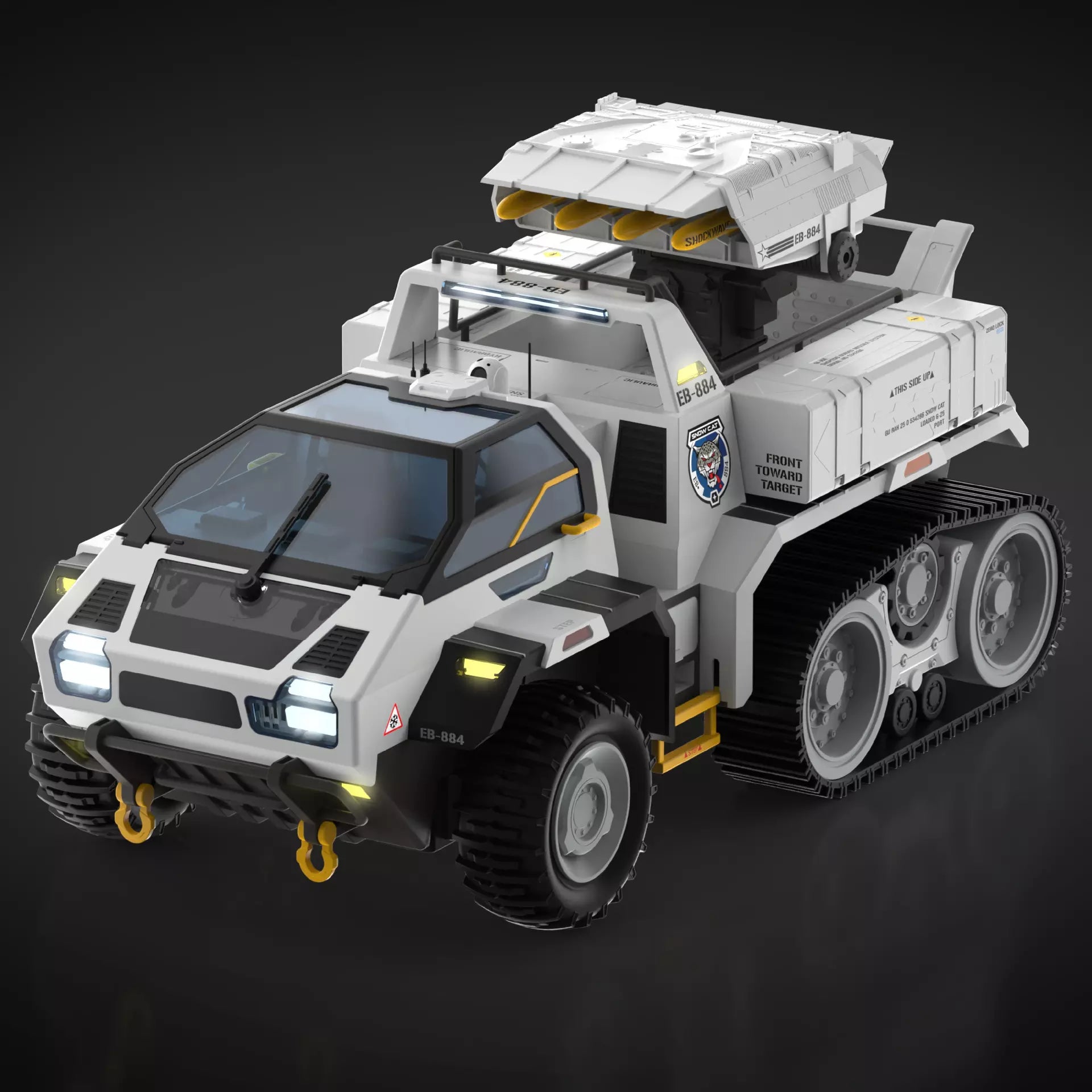 G.I. Joe Classified Series Snow C.A.T. HasLab Exclusive
