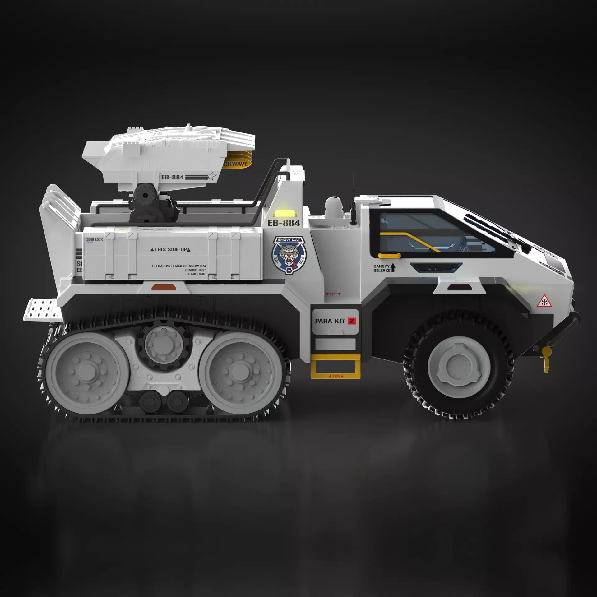 G.I. Joe Classified Series Snow C.A.T. HasLab Exclusive