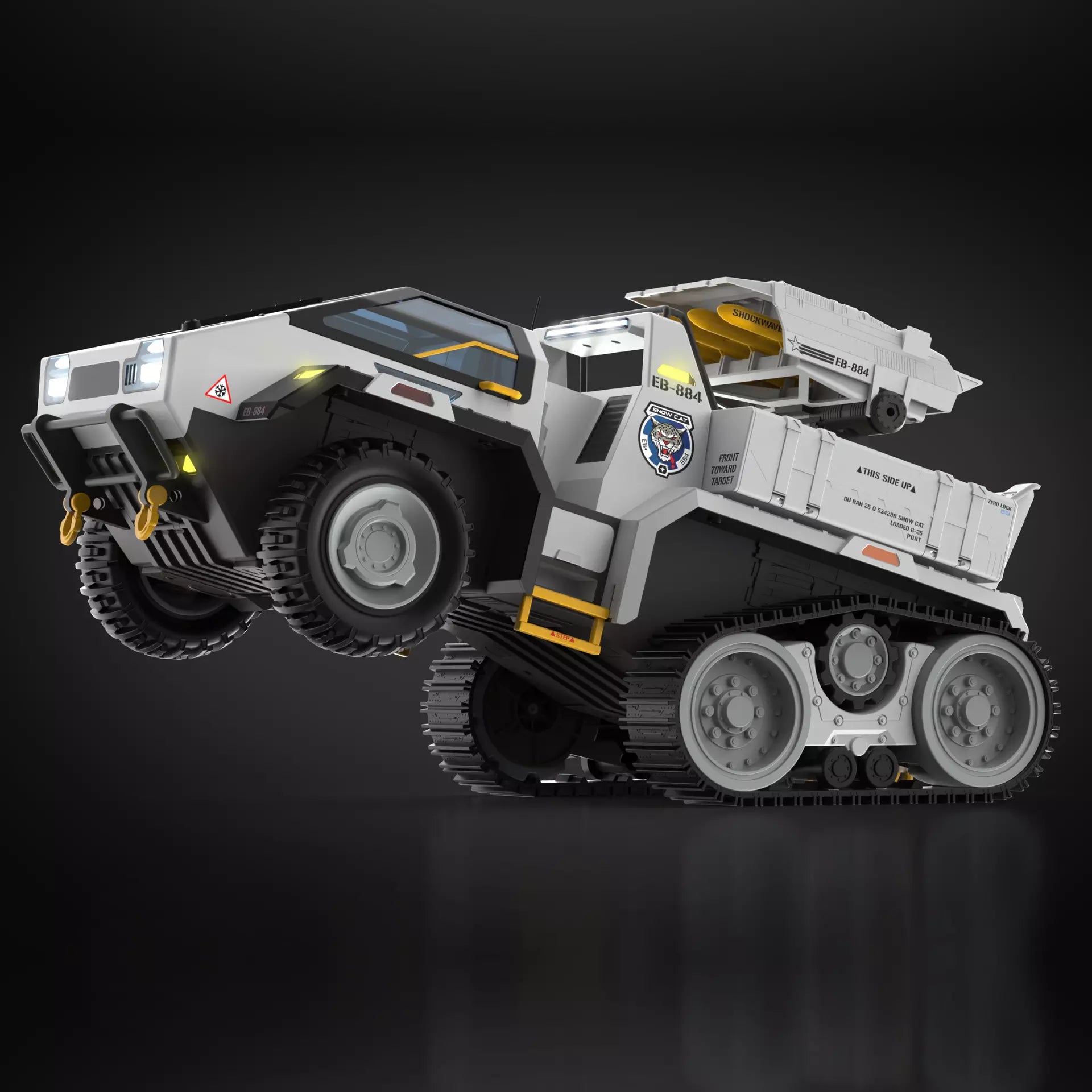 G.I. Joe Classified Series Snow C.A.T. HasLab Exclusive