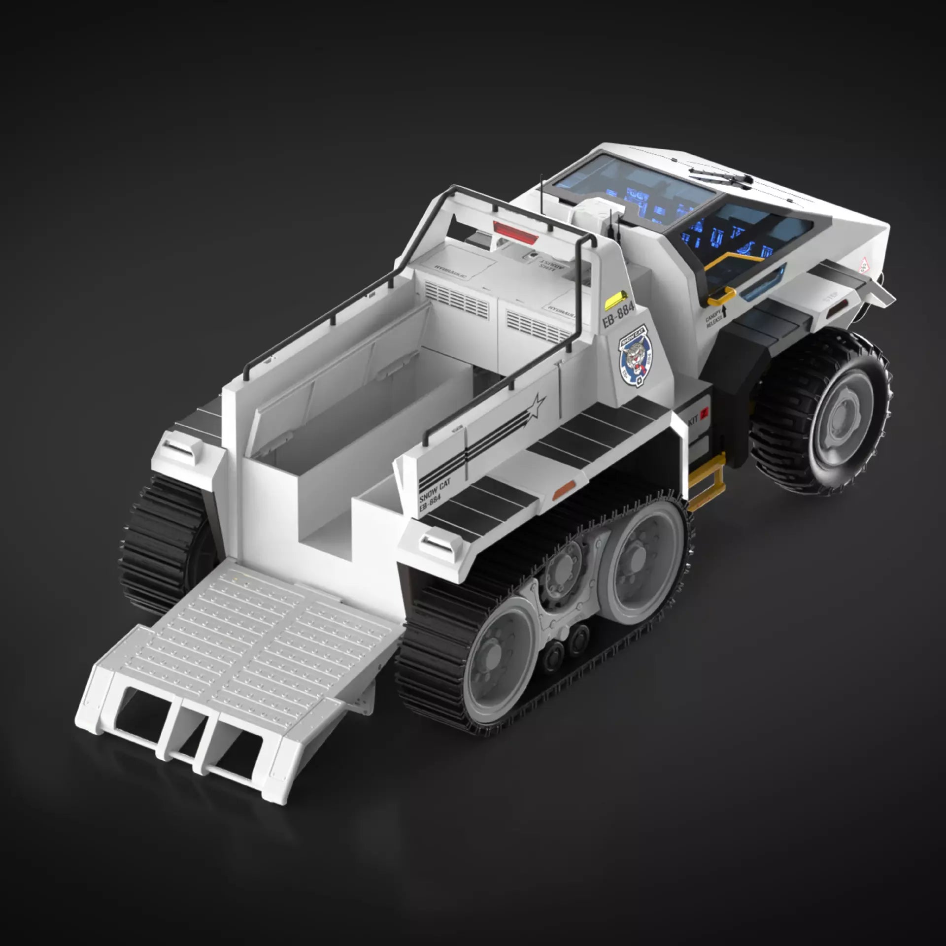 G.I. Joe Classified Series Snow C.A.T. HasLab Exclusive