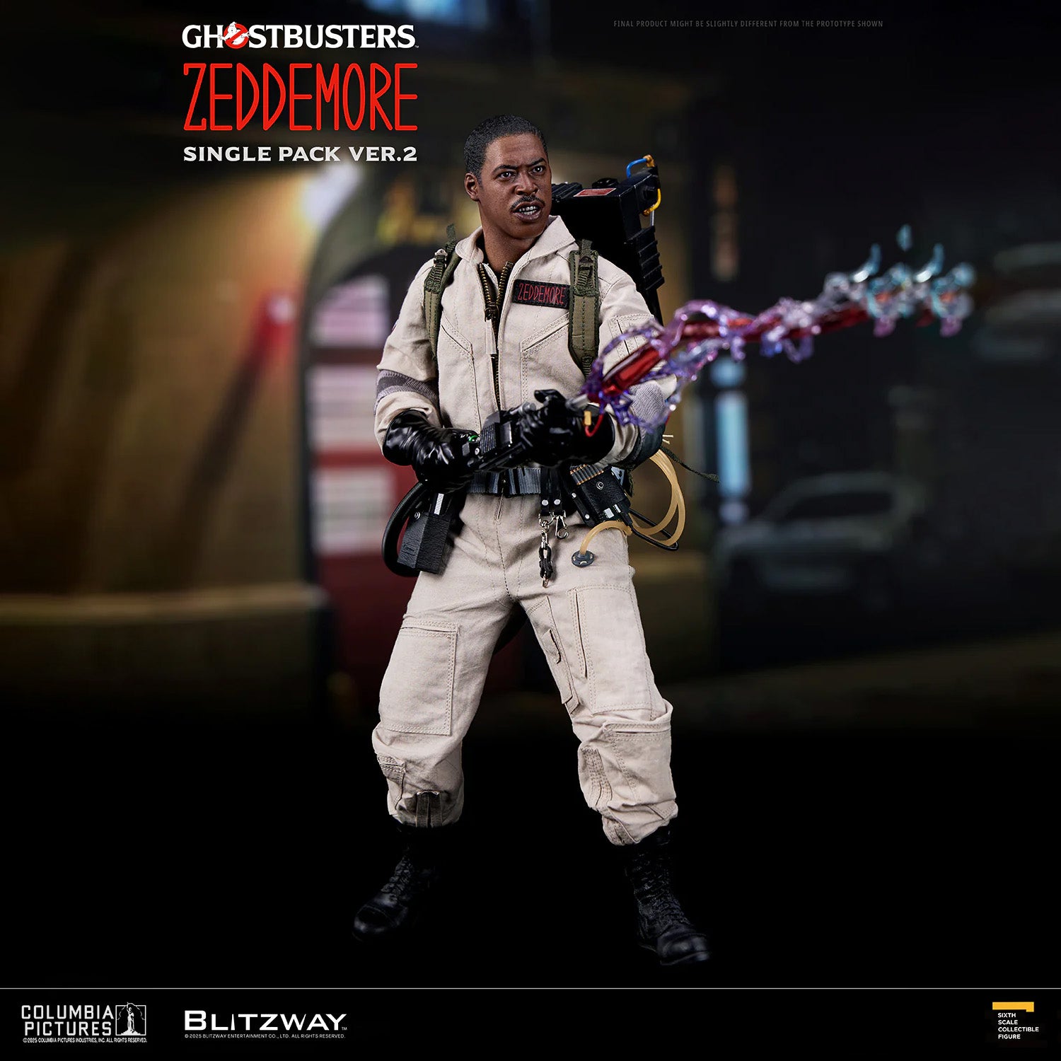 Winston Zeddemore (Ghostbusters) Premium UMS 1/6 Figure by Blitzway