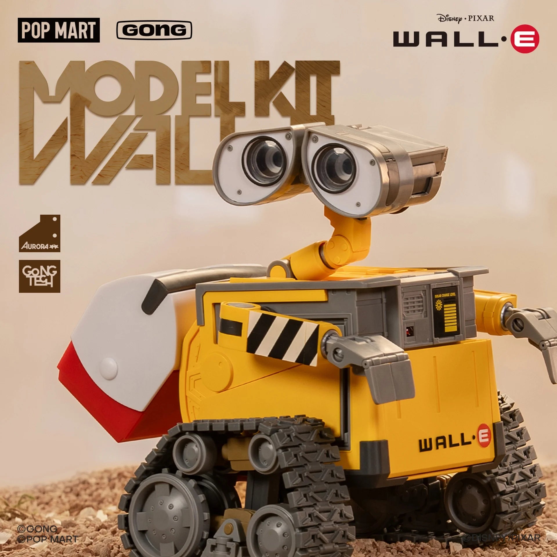 GONG Studio WALL-E Model Kit