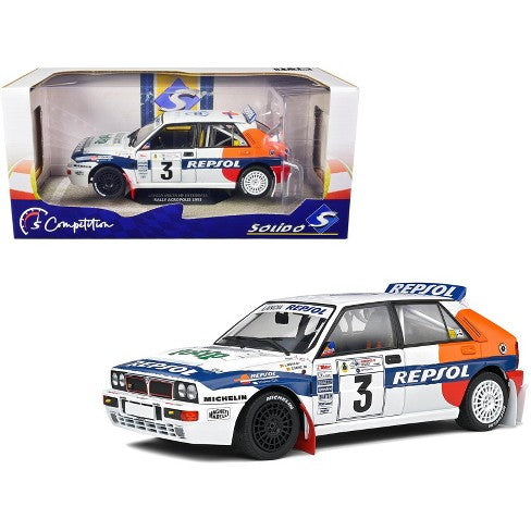 LANCIA DELTA HF INTEGRALE – ACROPOLIS RALLY – 1993 – #3 C.SAINZ/L.MOYA By Solido