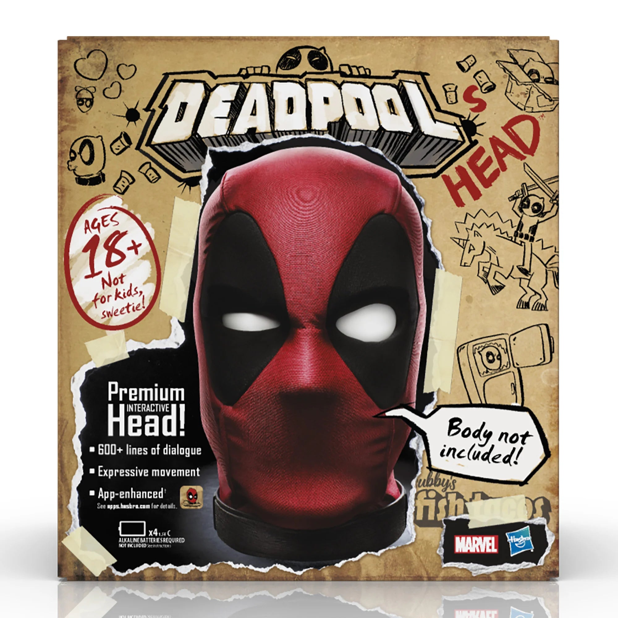 Marvel Legends Deadpool’s Premium Interactive Head