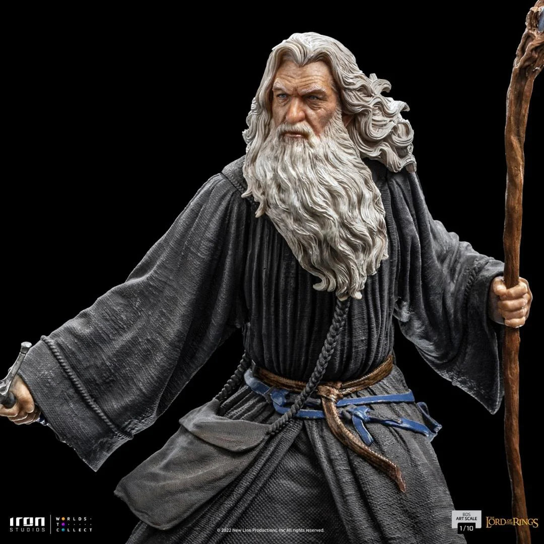 Gandalf The Lord of the Rings Art Scale 1/10 Statue By Iron Studio