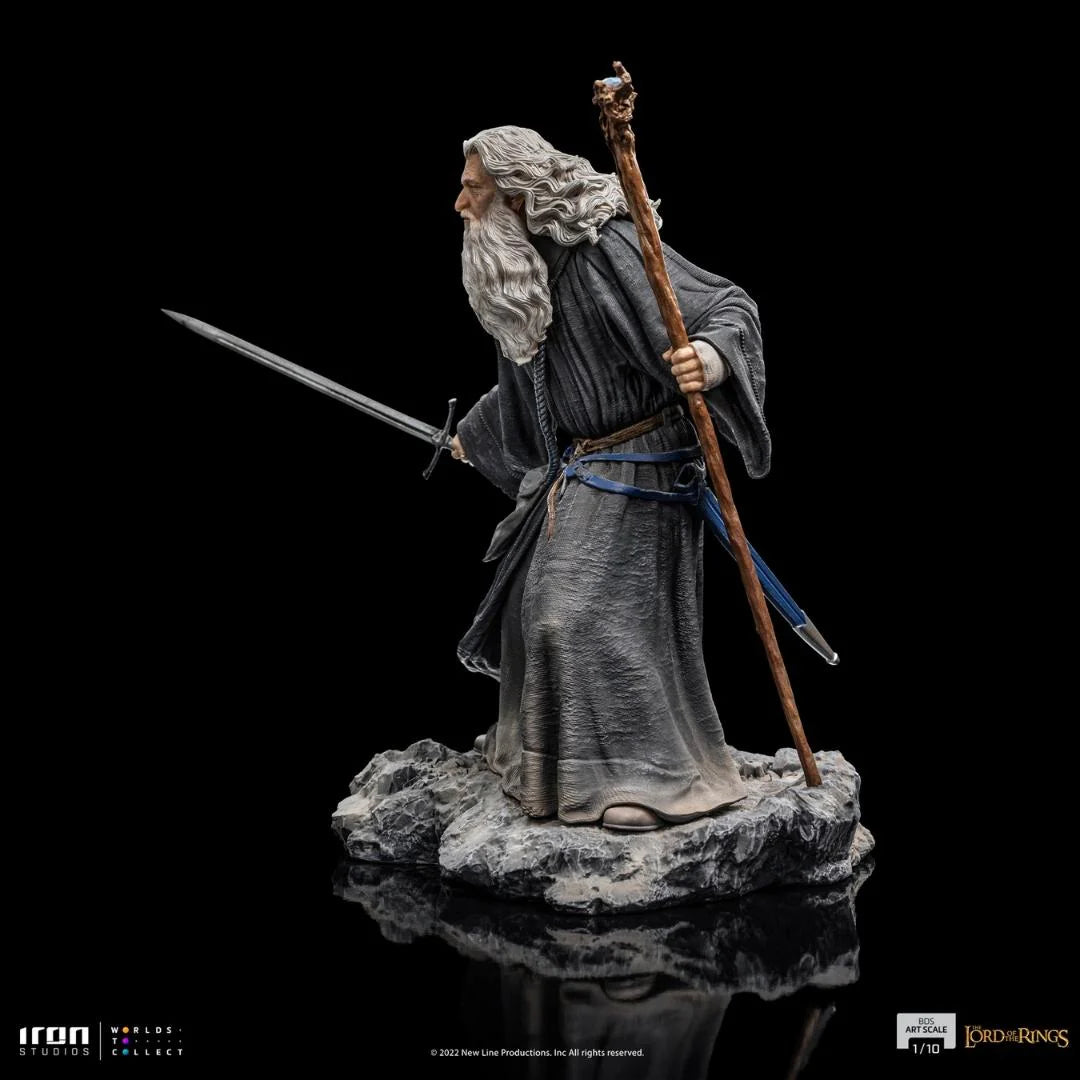 Gandalf The Lord of the Rings Art Scale 1/10 Statue By Iron Studio