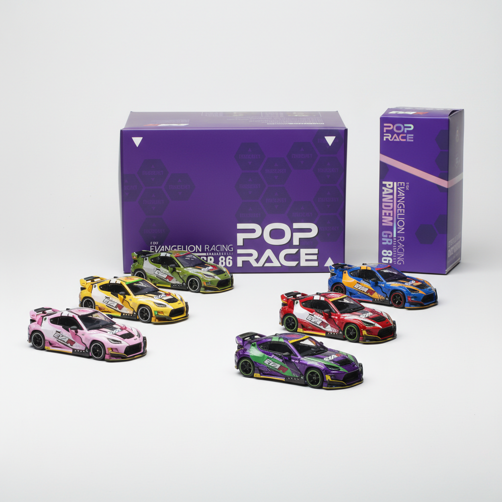 POP RACE x EVANGELION RACING PANDEM GR 86 BLIND BOX PRBB001