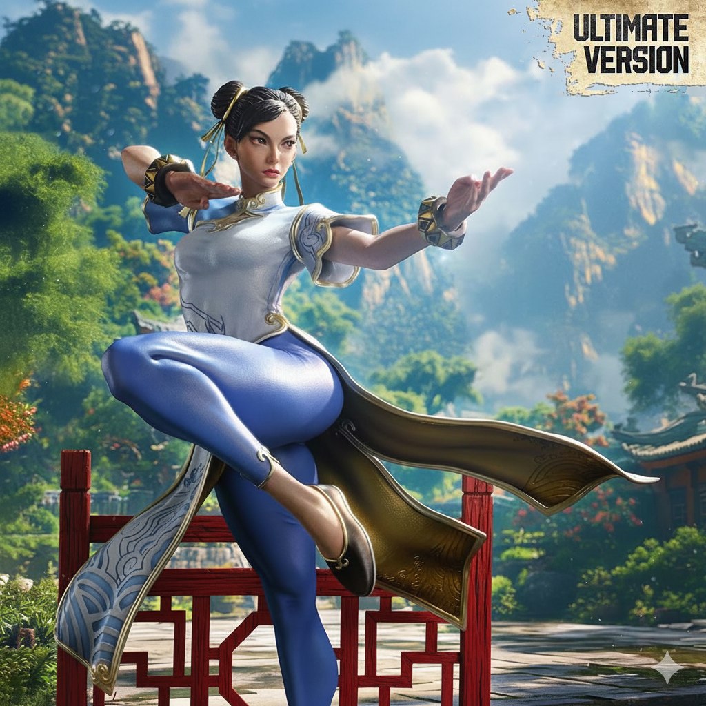 Street Fighter 6 Chun-Li Ultimate Bonus Version 1/4 Statue by Prime 1 Studio