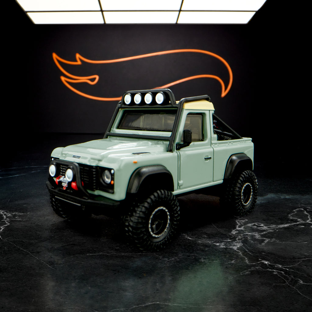 Hot Wheels Elite 64 Land Rover Defender 90 Pickup (Creations Exclusive