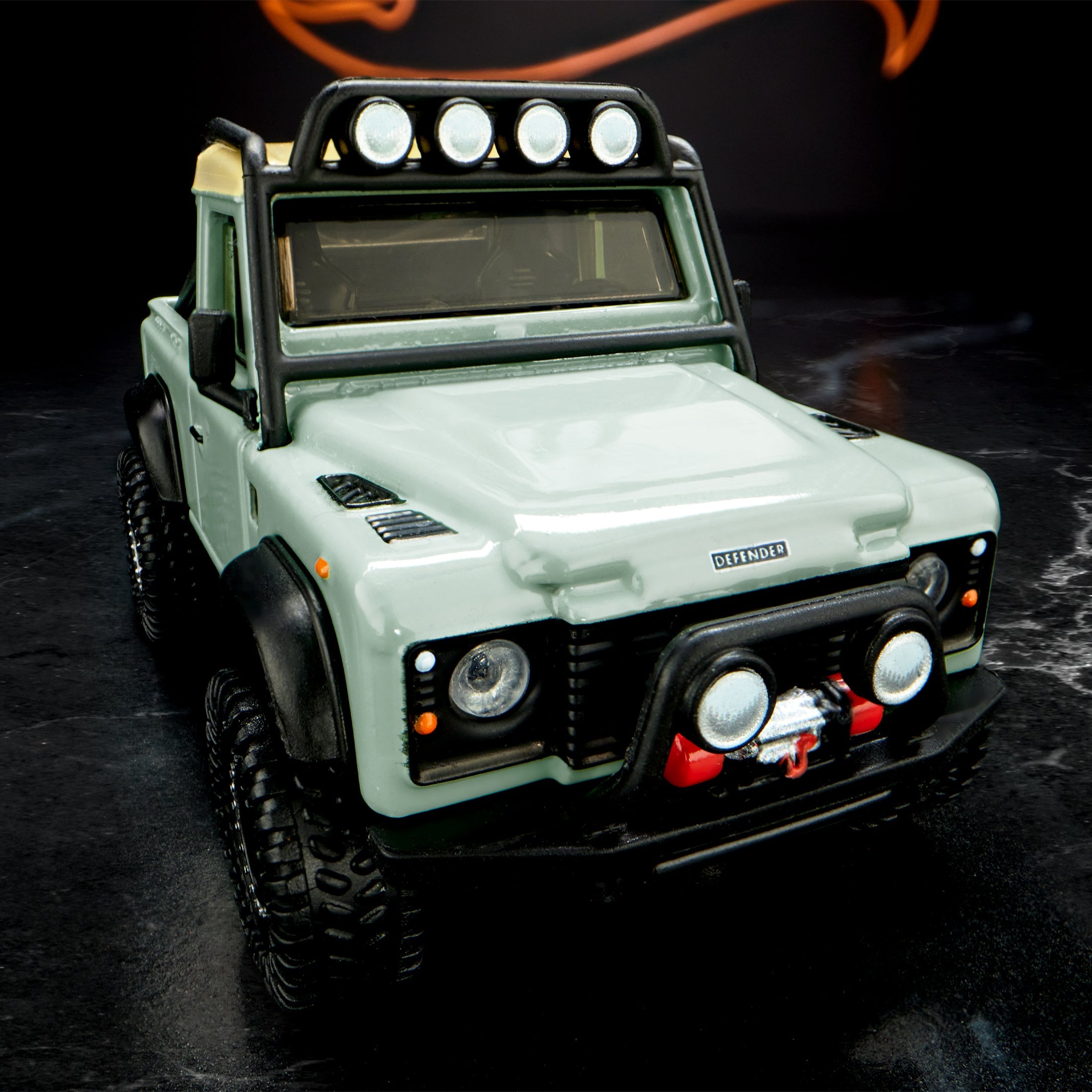 Hot Wheels Elite 64 Land Rover Defender 90 Pickup (Creations Exclusive)