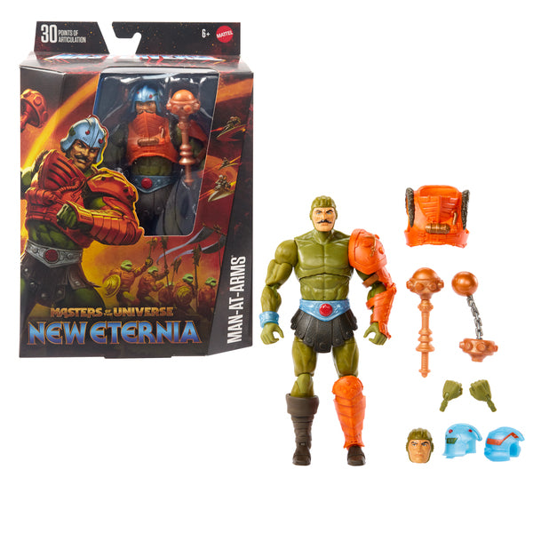 Masters Of The Universe Masterverse New Eternia Man-At-Arms Action Figure