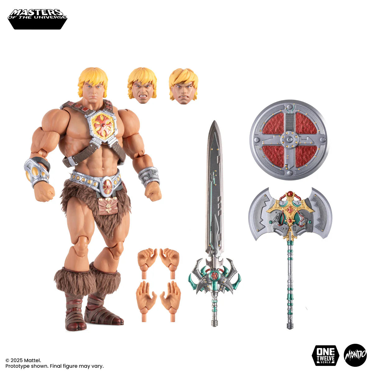 MOTU200X He-Man 1/12 Scale Figure By Mondo
