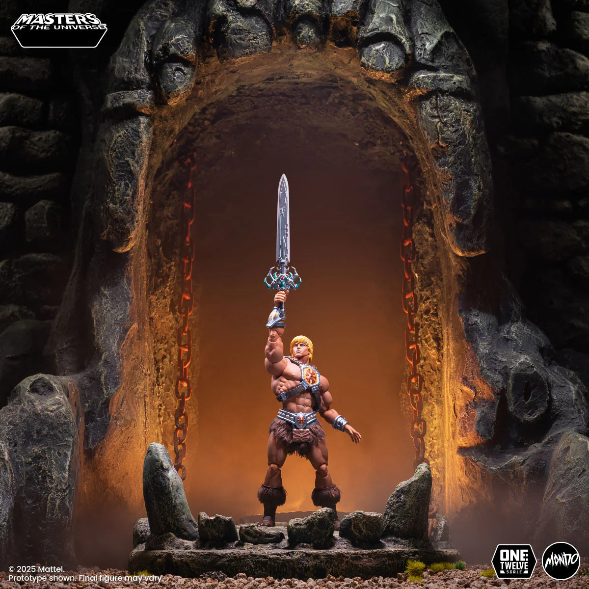 MOTU200X He-Man 1/12 Scale Figure By Mondo