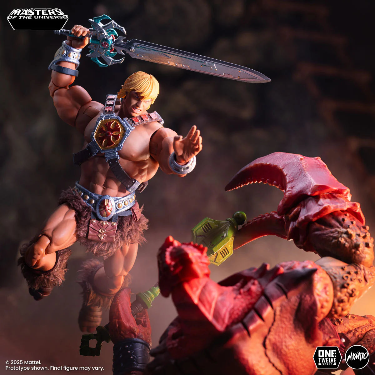 MOTU200X He-Man 1/12 Scale Figure By Mondo