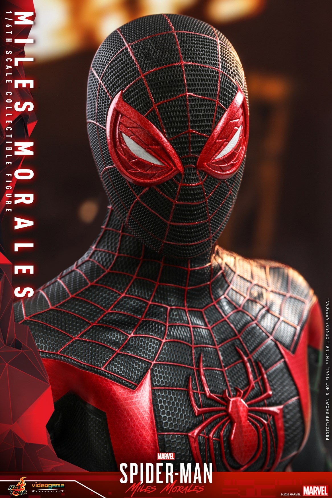 Miles Morales 1/6th Scale Collectible Figure By Hot Toys