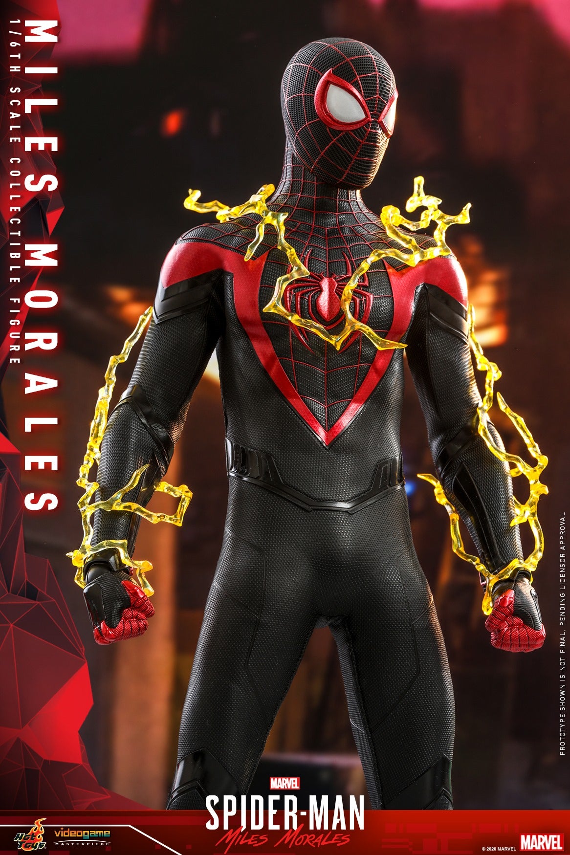 Miles Morales 1/6th Scale Collectible Figure By Hot Toys