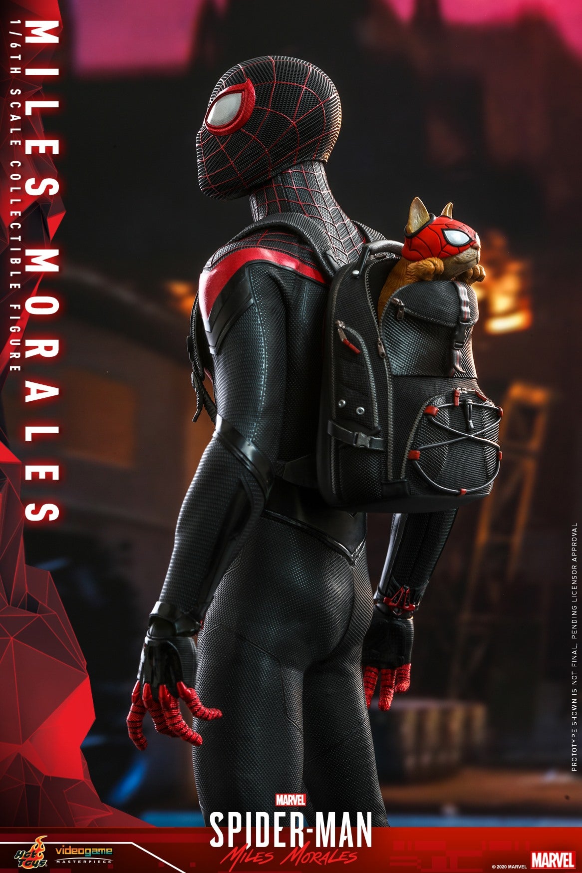 Miles Morales 1/6th Scale Collectible Figure By Hot Toys
