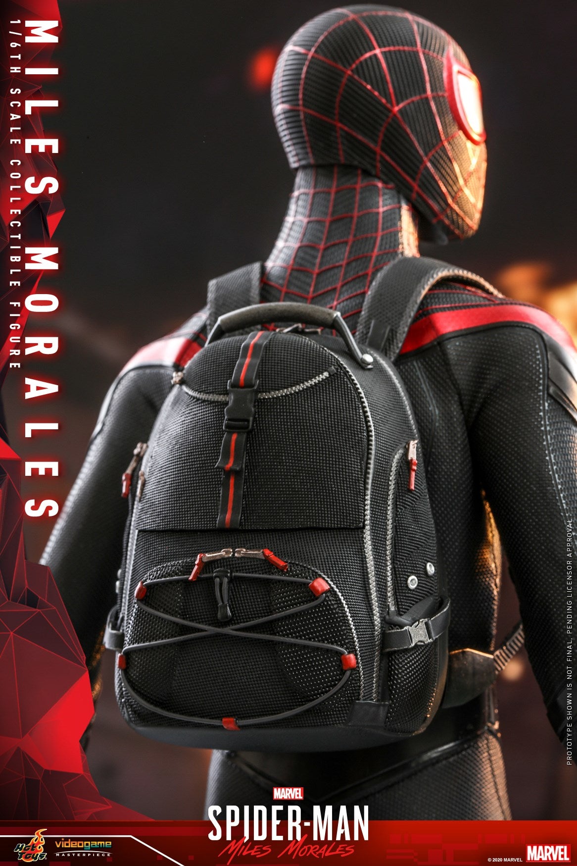 Miles Morales 1/6th Scale Collectible Figure By Hot Toys