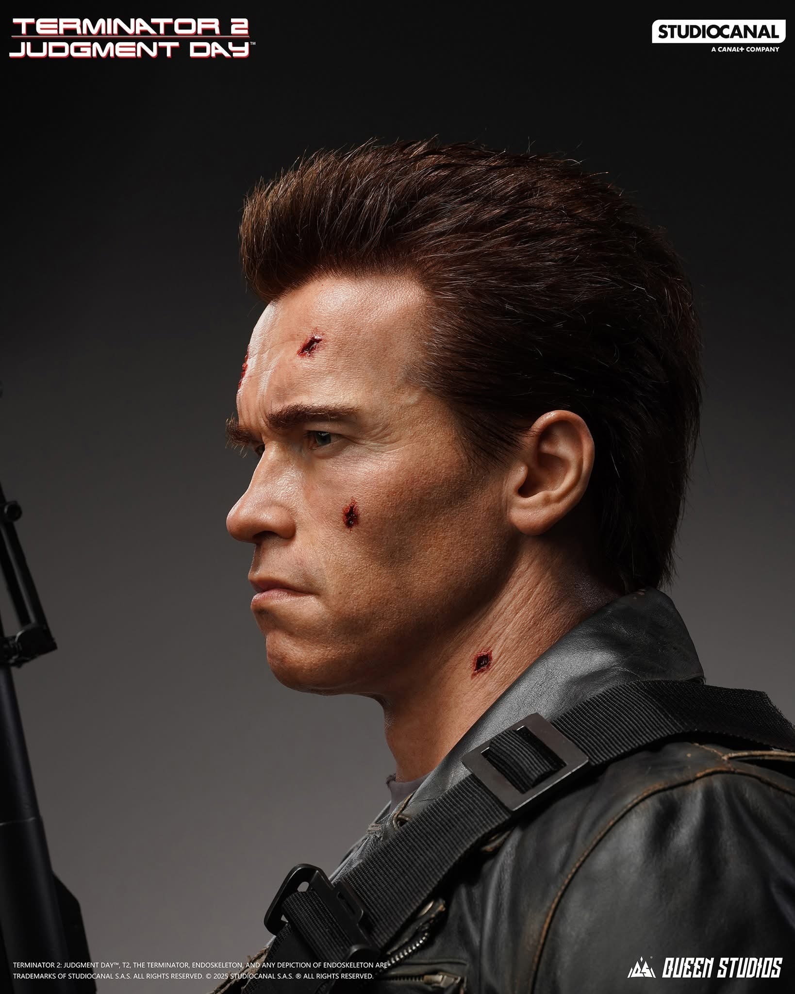 Terminator 2: T-800 Battle Damaged (Mechanical) Life-Size Bust