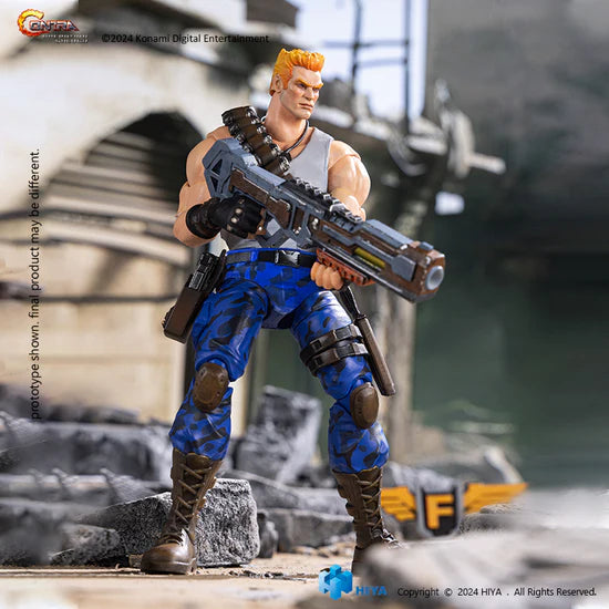 Contra: Operation Galuga Bill Rizer Exquisite Basic 1:12 Action Figure