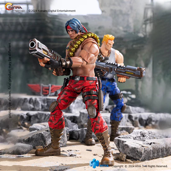 Contra: Operation Galuga Lance Bean Exquisite Basic 1:12 Action Figure