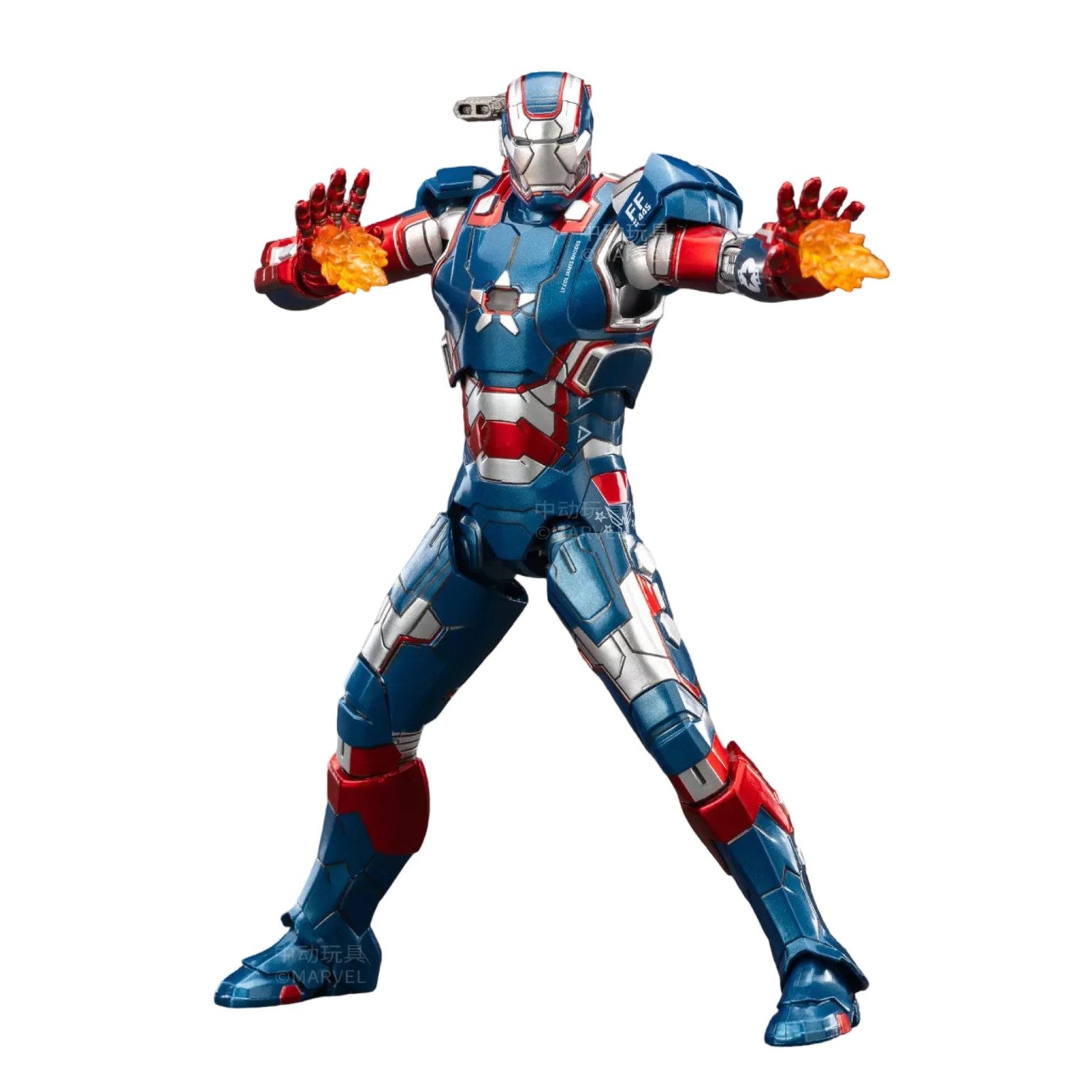 Iron Man Iron Patriot Action Figure by ZD Toys