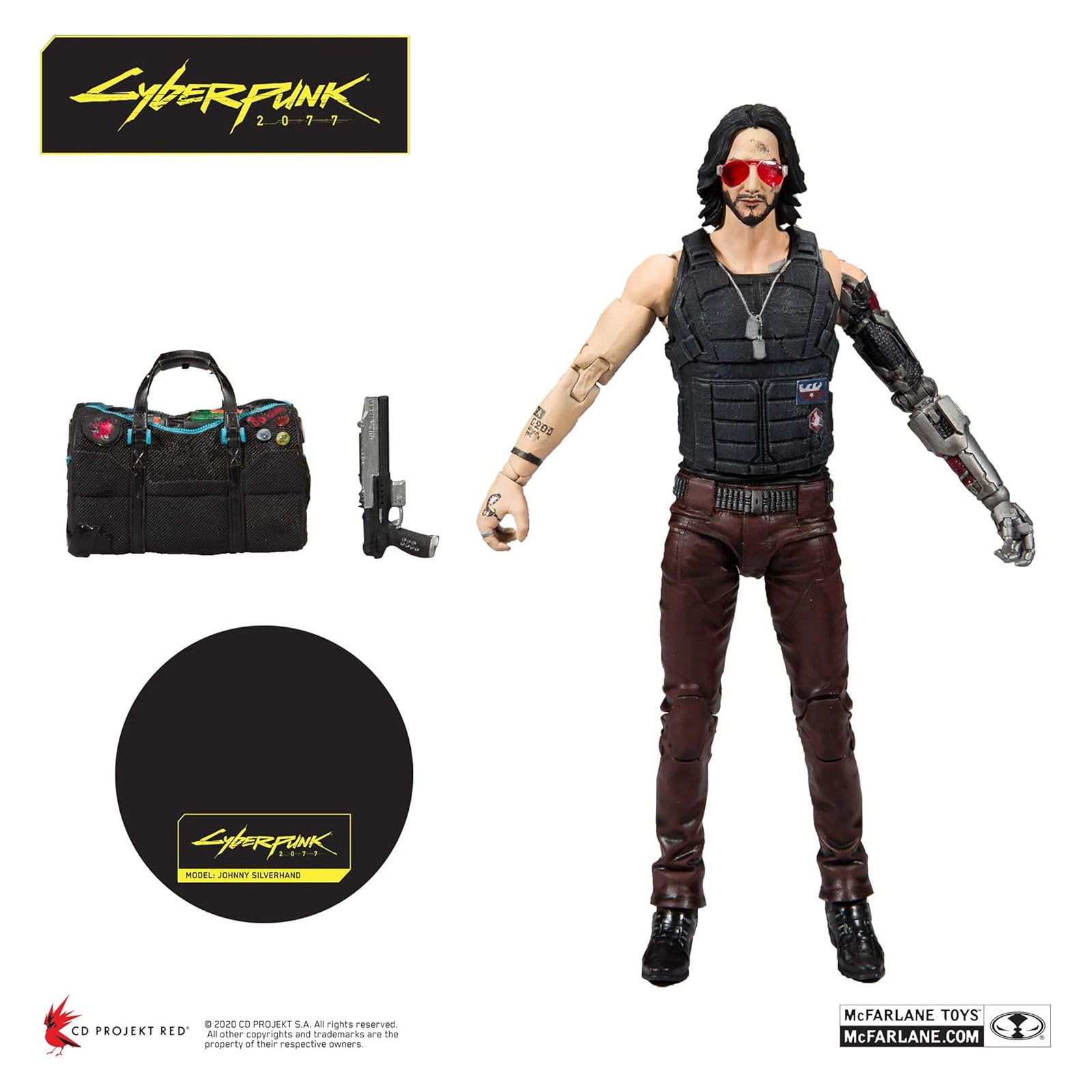 Cyberpunk 2077 Johnny Silverhand Variant 7" figure