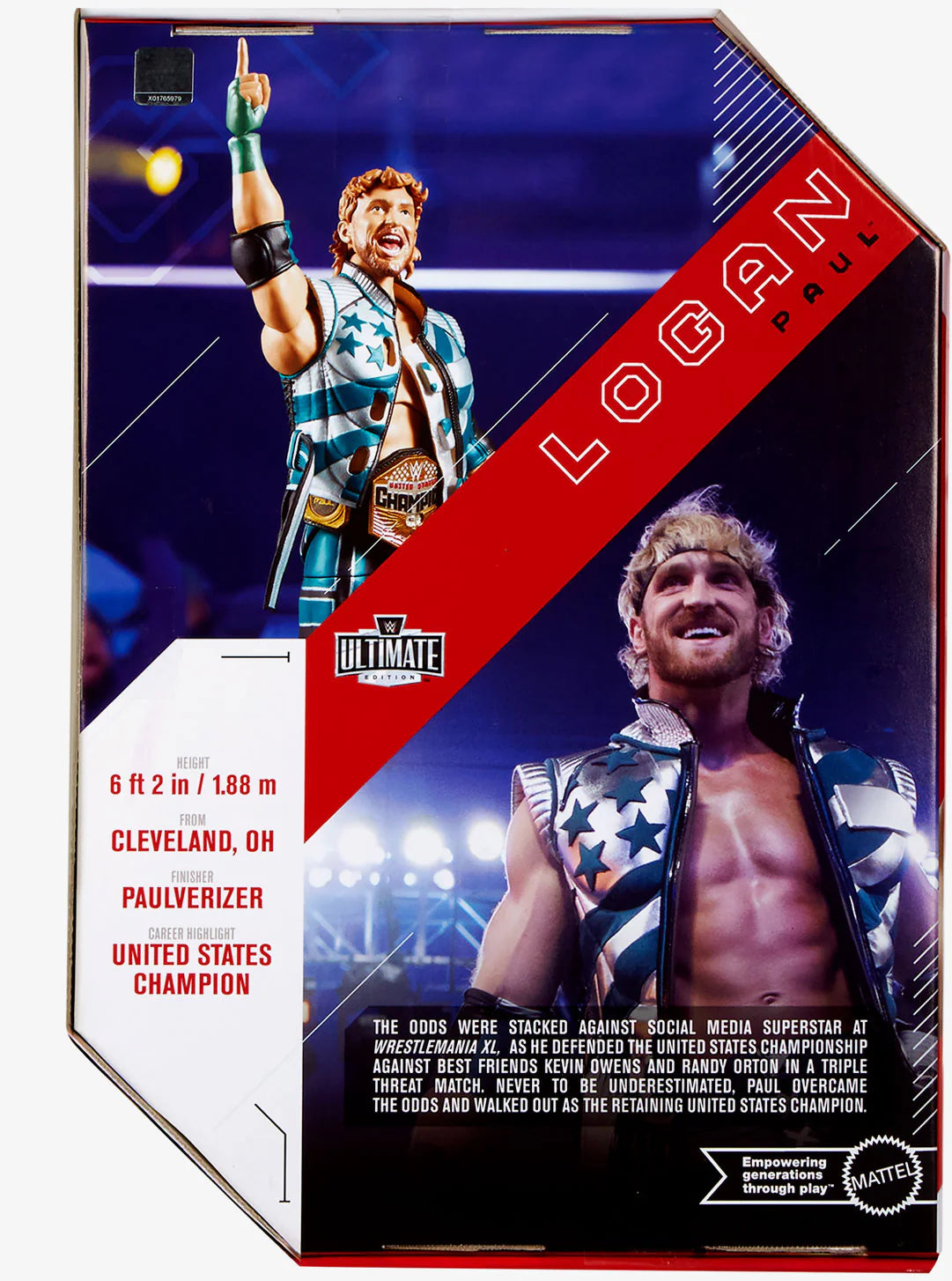 Logan Paul WWE Ultimate Edition Series #27 Action Figure