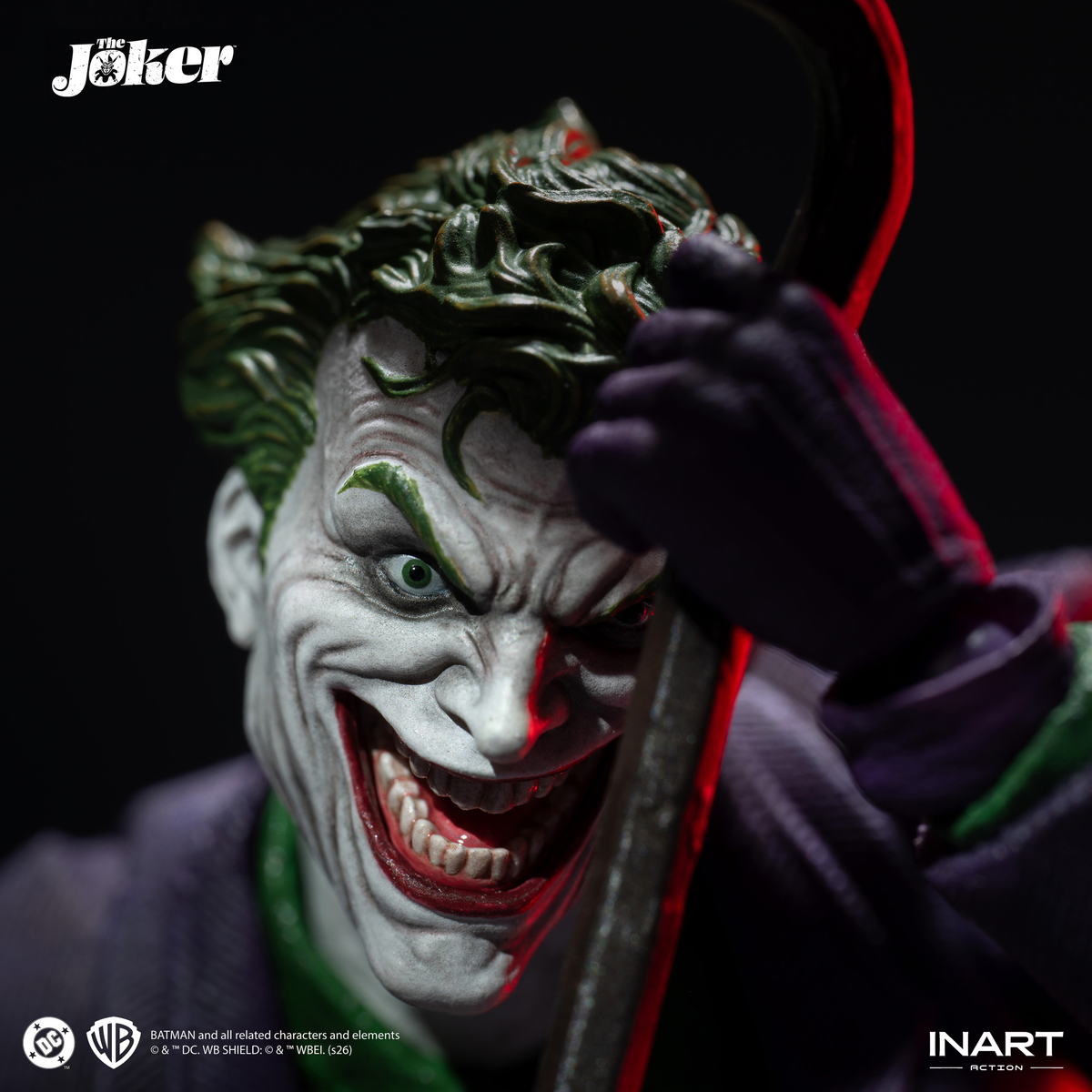 [Pre-Order Deposit] The Joker 1/12 Collectible Figure by Inart Action