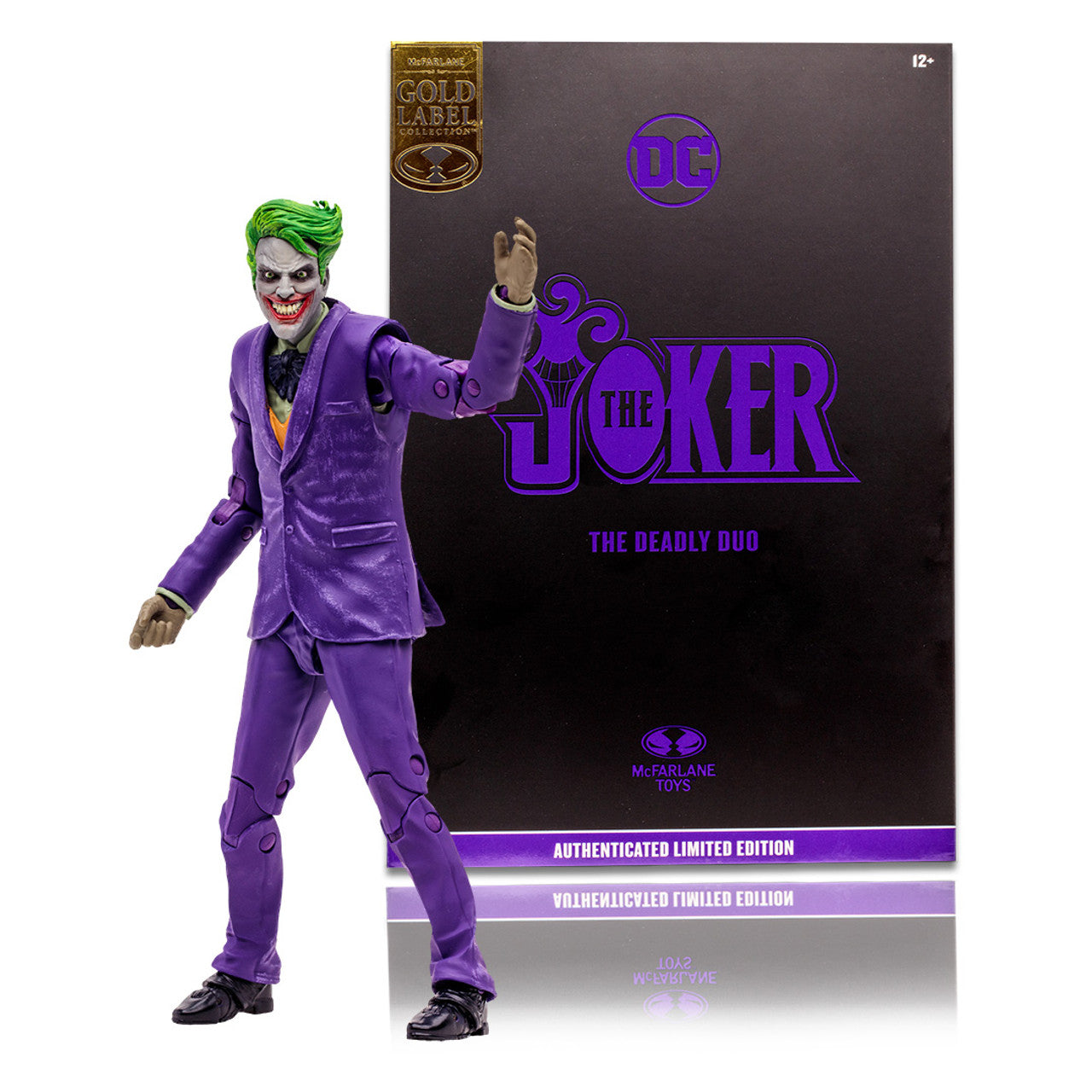 The Joker (The Deadly Duo) Gold Label Figure By McFarlane