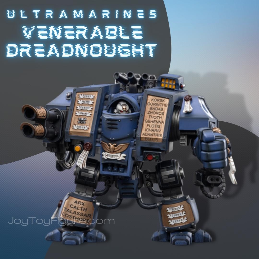 Warhammer 40K Ultramarines Venerable Dreadnought 1/18 Scale Figure