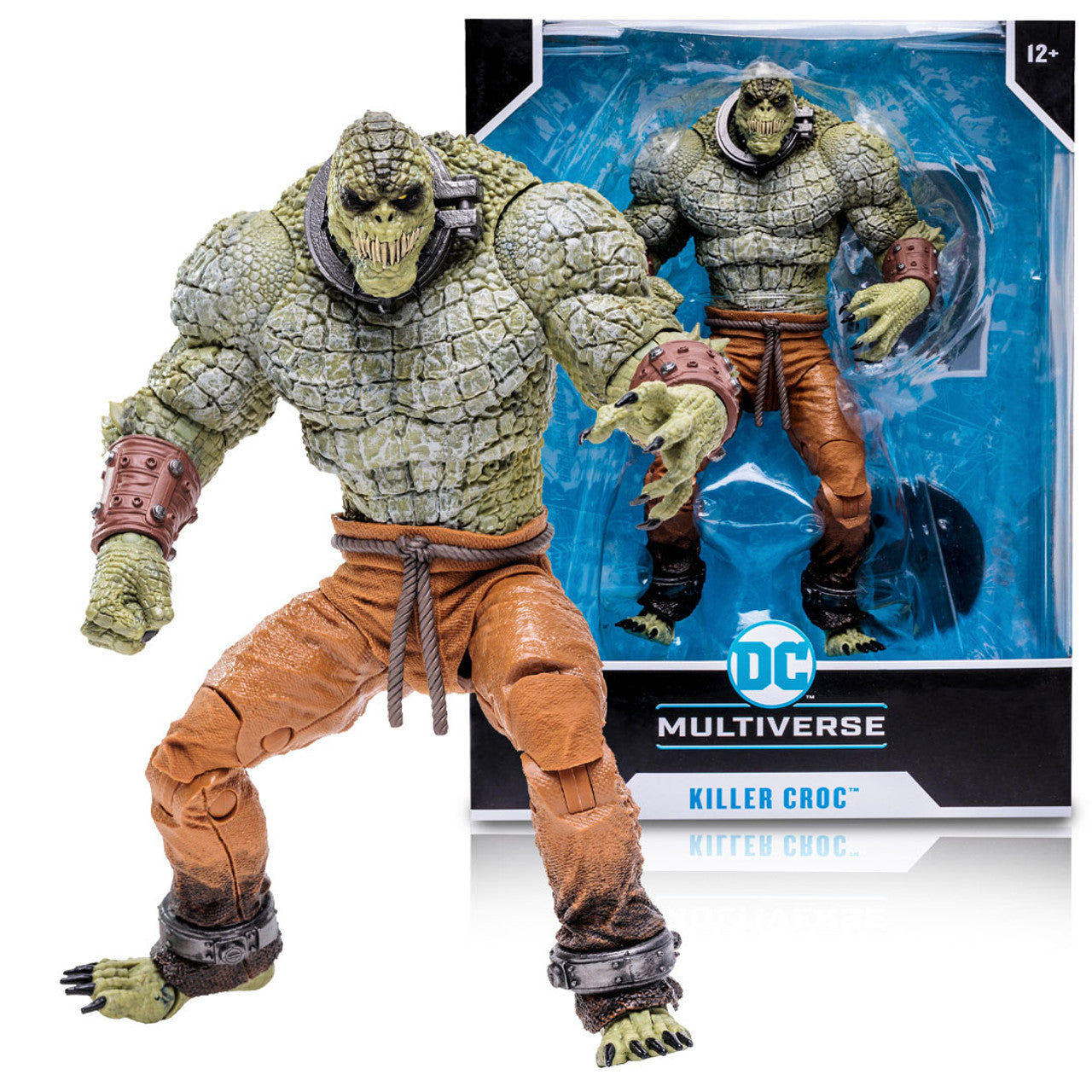 Arkham Asylum DC Multiverse Killer Croc Mega By McFarlane