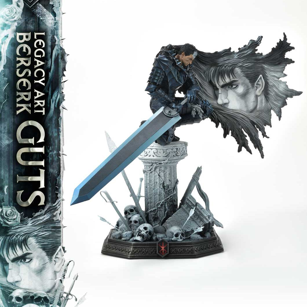 Berserk Legacy Art "Kentaro Miura" Guts Bonus Version 1/6 Scale Statue By Prime 1 Studio