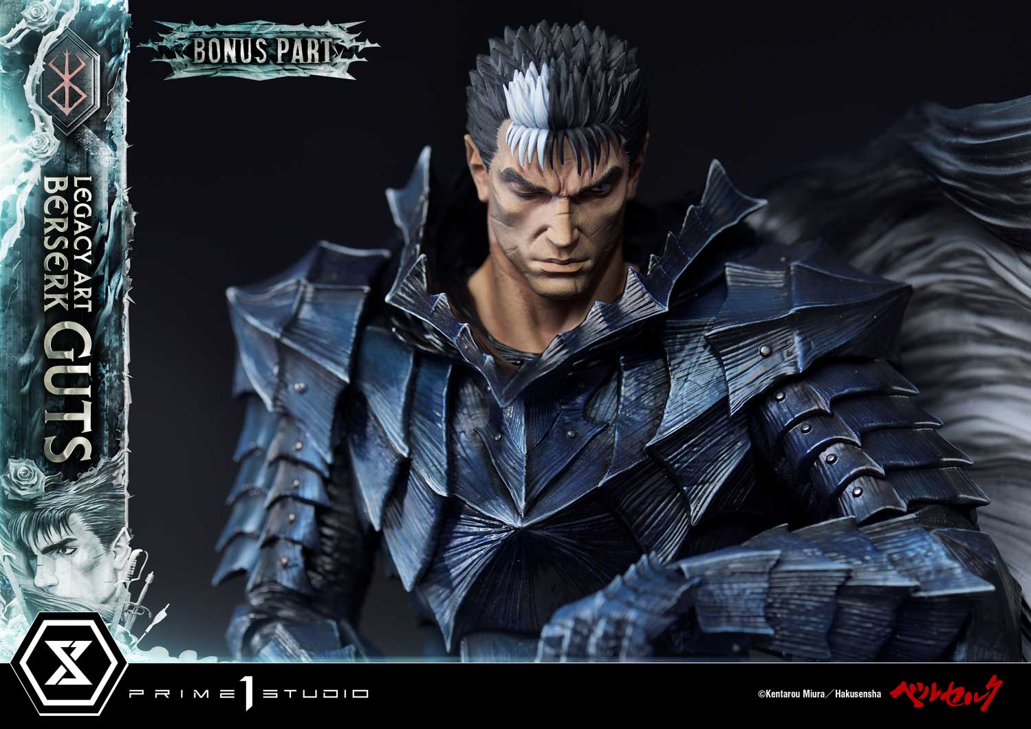 Berserk Legacy Art "Kentaro Miura" Guts Bonus Version 1/6 Scale Statue By Prime 1 Studio
