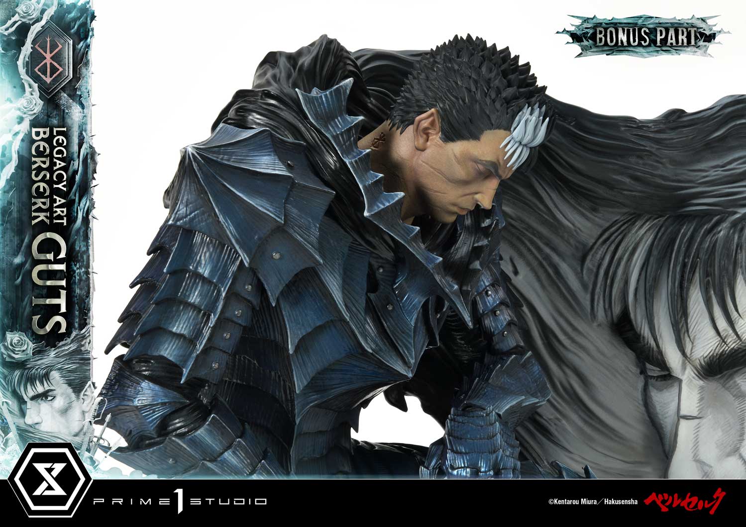 Berserk Legacy Art "Kentaro Miura" Guts Bonus Version 1/6 Scale Statue By Prime 1 Studio