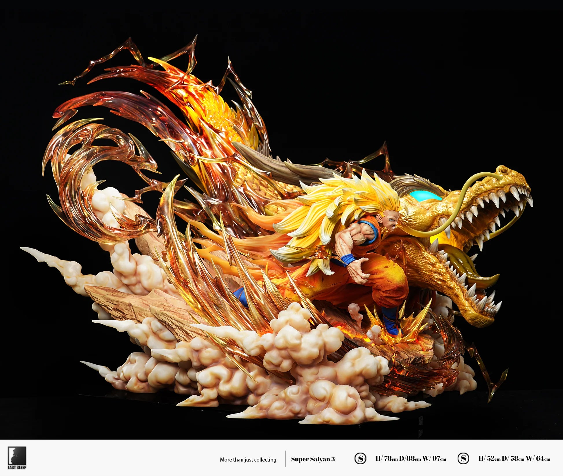 LAST SLEEP Studio Dragon Ball Super Saiyan 3 Dragon Fist